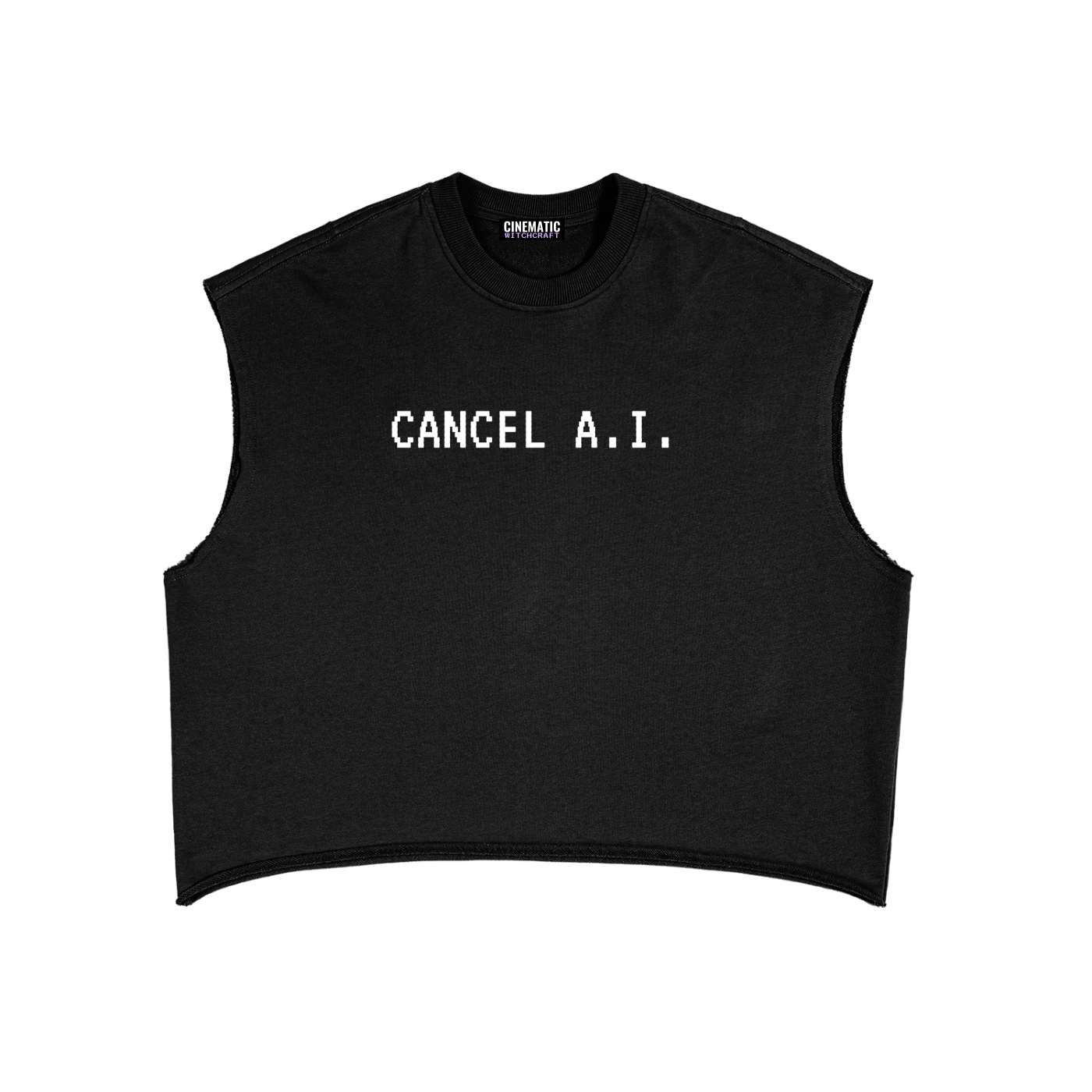 CANCEL A.I. Boxy Tank Top