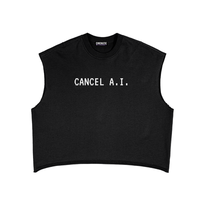 CANCEL A.I. Boxy Tank Top