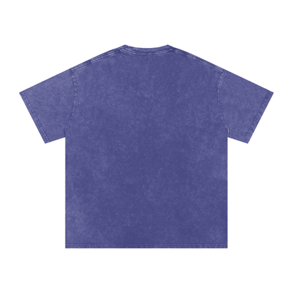 SMALL BUSINESS OWNER Snow Wash Oversize Tee