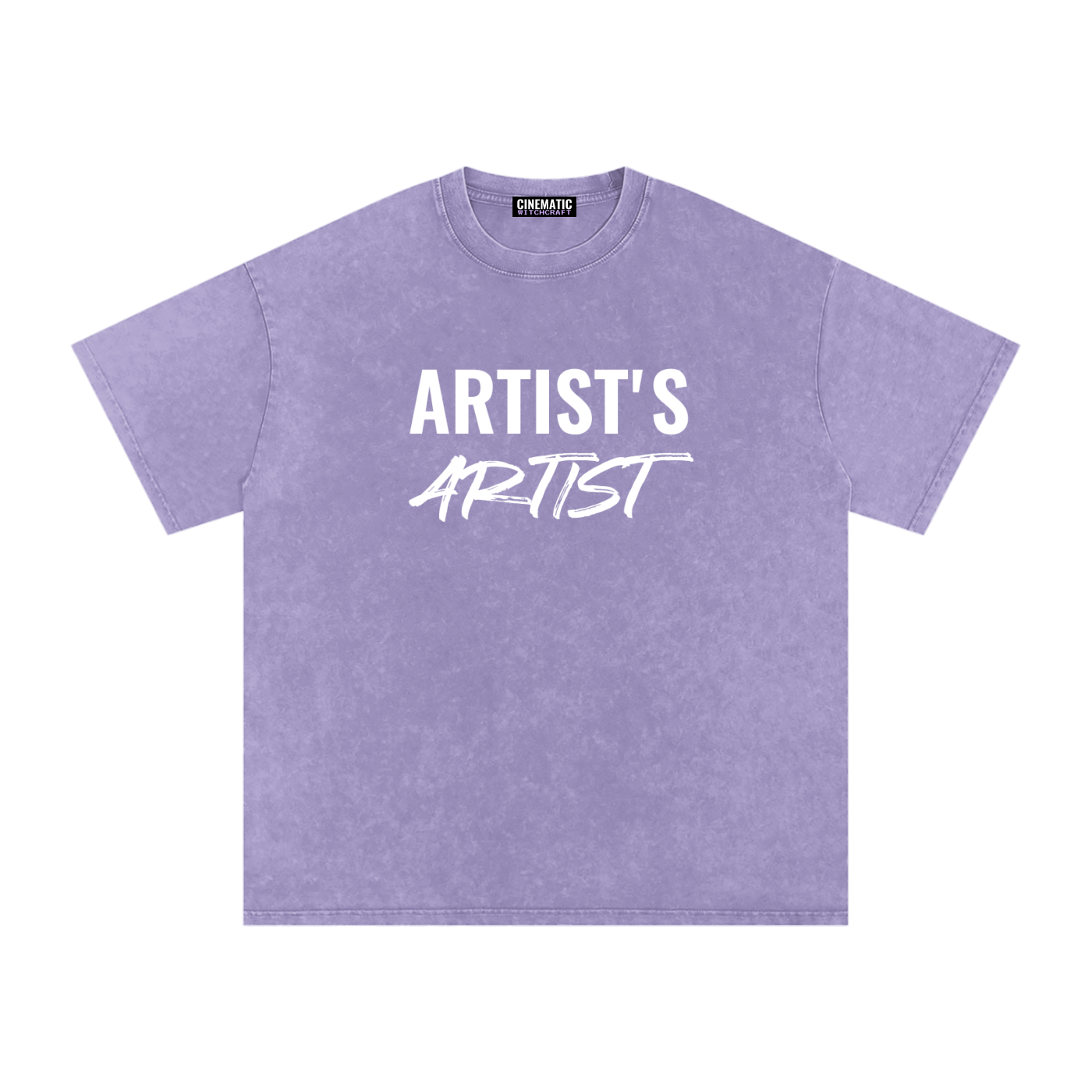 ARTIST'S ARTIST Snow Wash Tee Emblem on Back