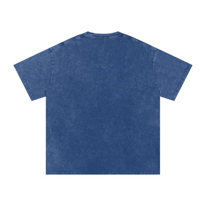 SMALL BUSINESS OWNER Snow Wash Oversize Tee