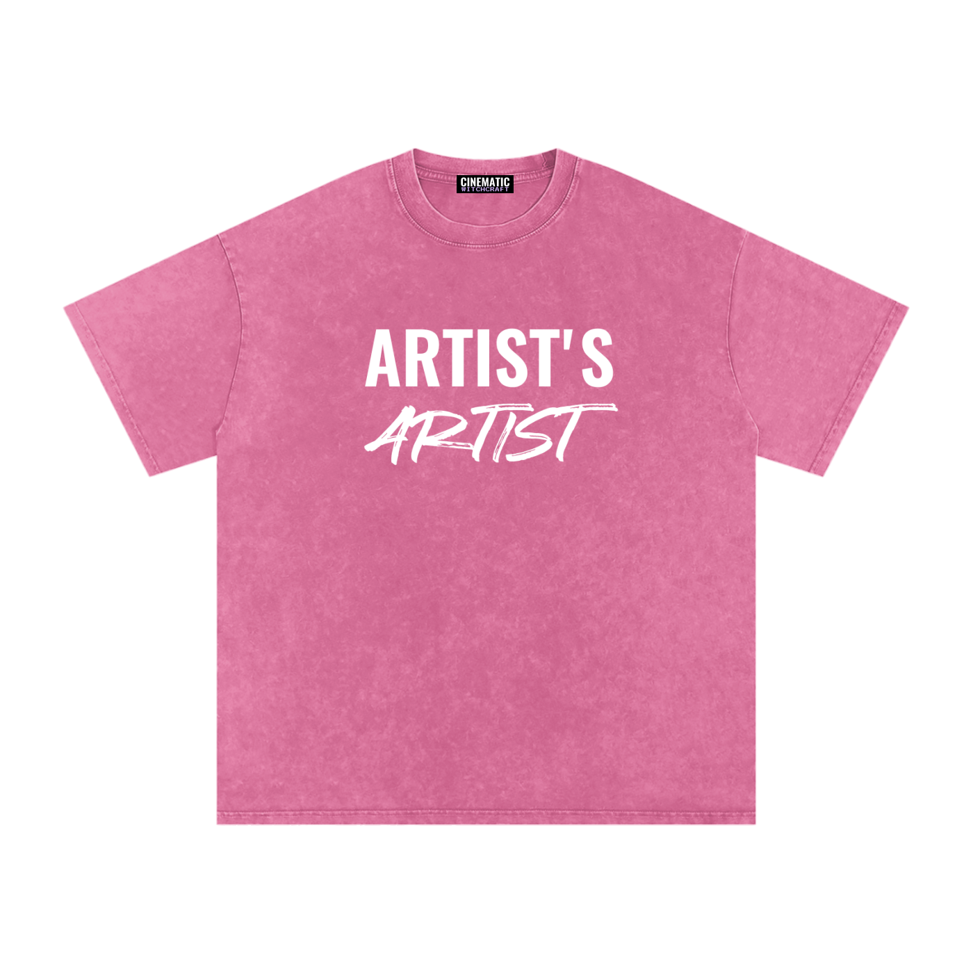 ARTIST'S ARTIST Snow Wash Tee Emblem on Back