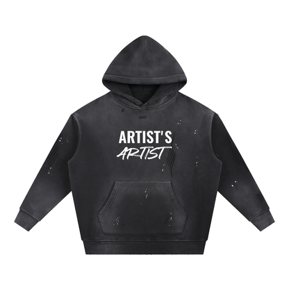 ARTIST'S ARTIST OFFICIAL DISTRESSED SPLATTER HOODIE