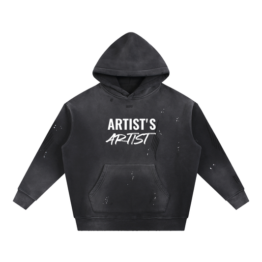ARTIST'S ARTIST OFFICIAL DISTRESSED SPLATTER HOODIE